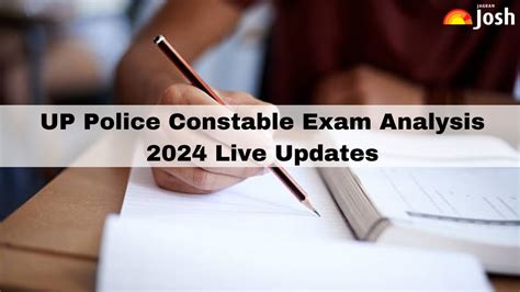 UP Police Constable Exam Analysis 2024 LIVE: 30 August Shift .